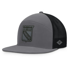 New York Rangers Fanatics Fairweather Adjustable Hat - Charcoal Hats
