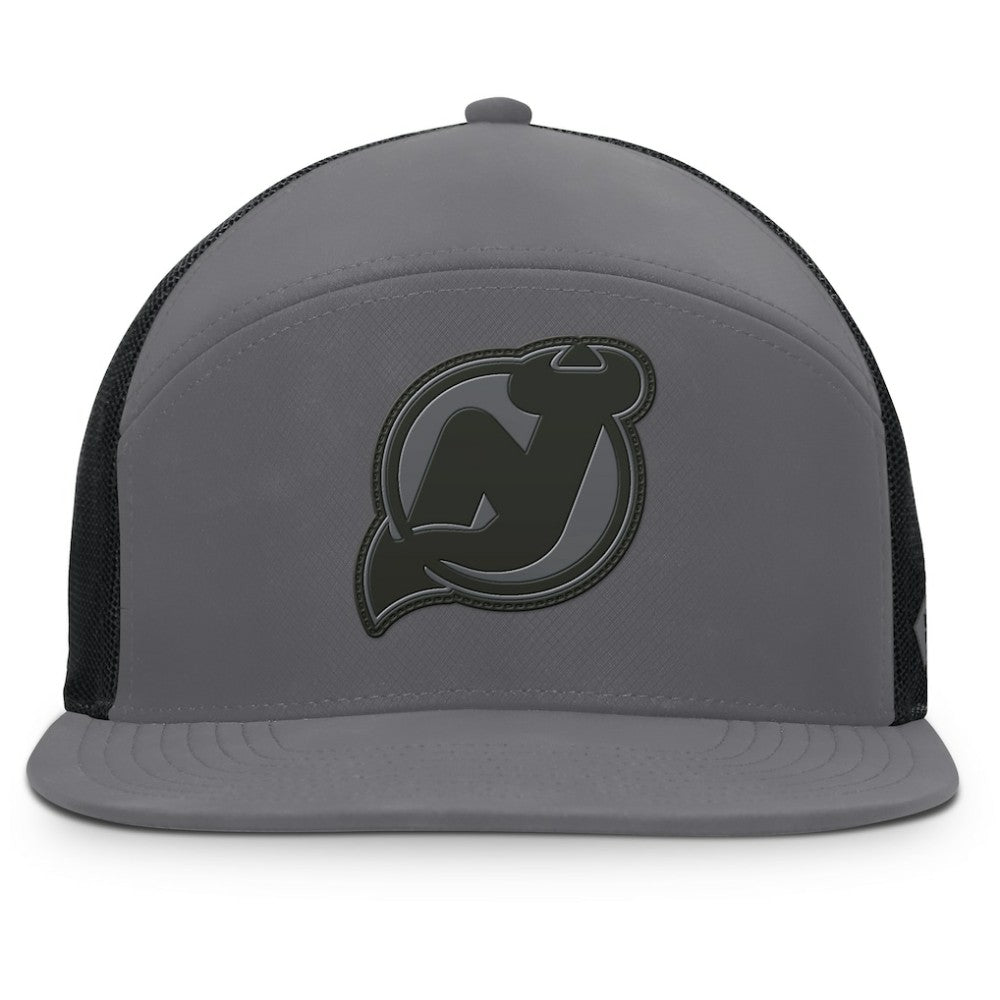 New Jersey Devils Fanatics Fairweather Adjustable Hat - Charcoal Jerseys