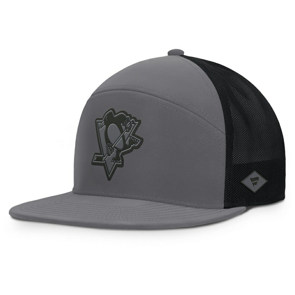 Pittsburgh Penguins Fanatics Fairweather Adjustable Hat - Charcoal Hats