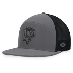 Pittsburgh Penguins Fanatics Fairweather Adjustable Hat - Charcoal Hats
