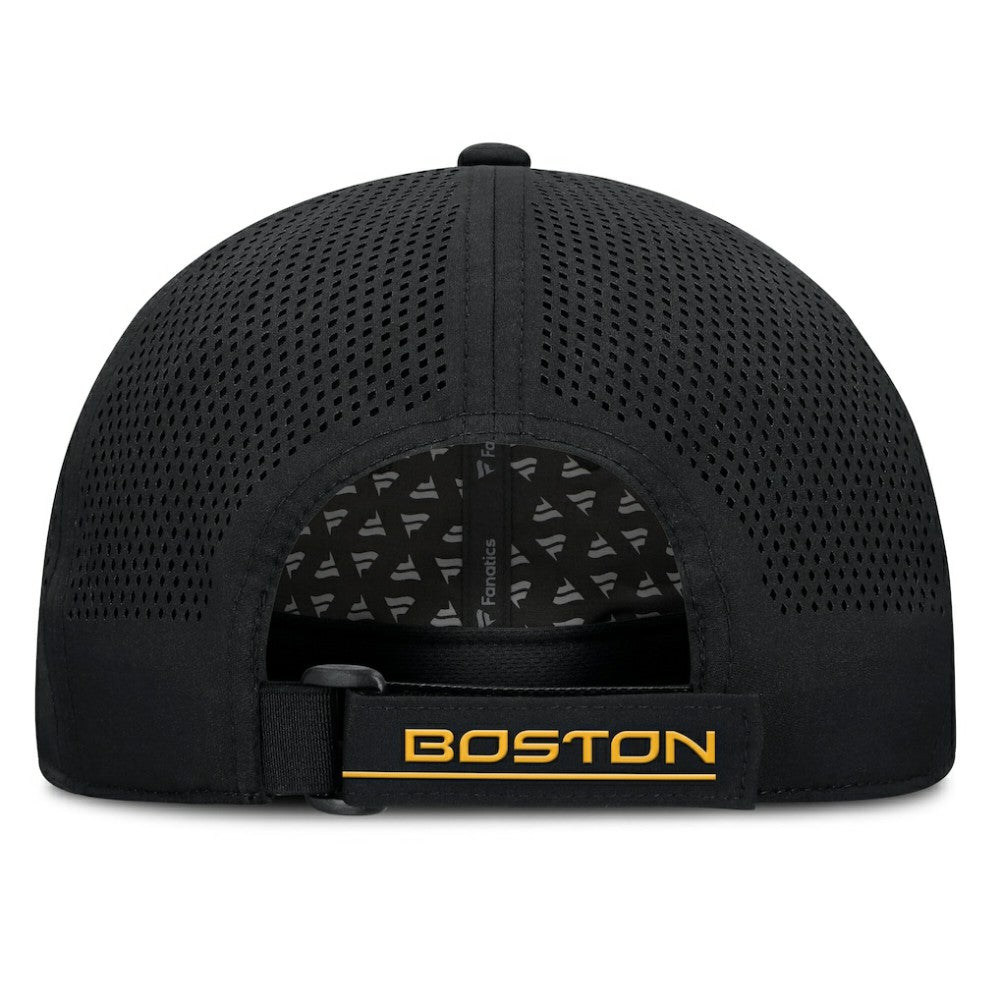 Boston Bruins Fanatics Driver Adjustable Hat - Black Hats