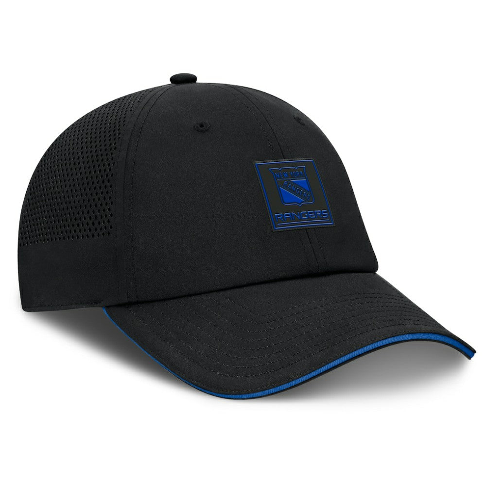 New York Rangers Fanatics Driver Adjustable Hat - Black Hats