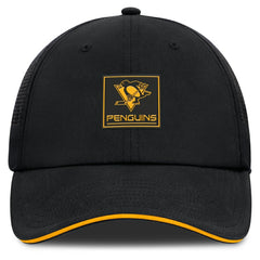 Pittsburgh Penguins Fanatics Driver Adjustable Hat - Black Hats