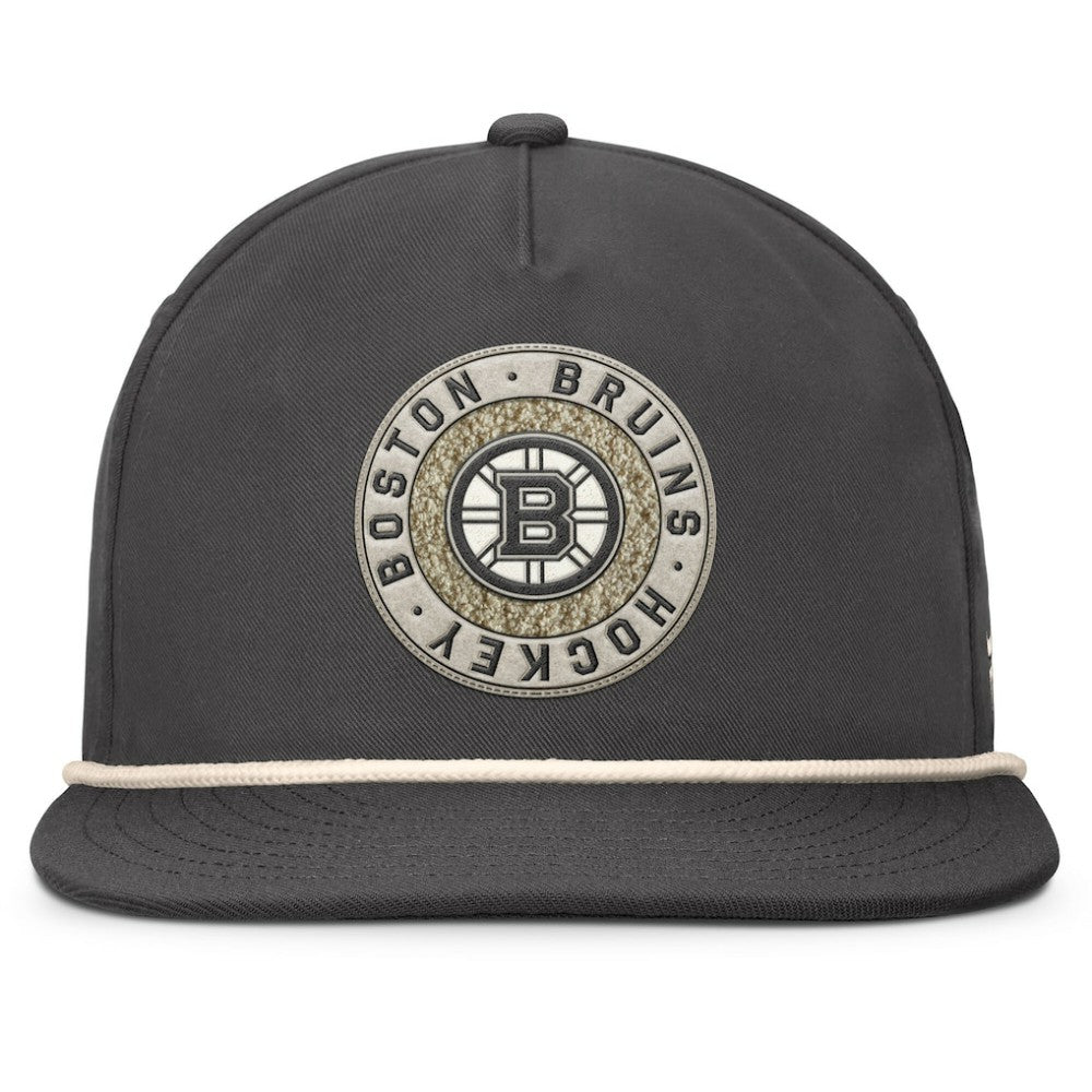 Boston Bruins Fanatics Closer Adjustable Hat - Charcoal Hats