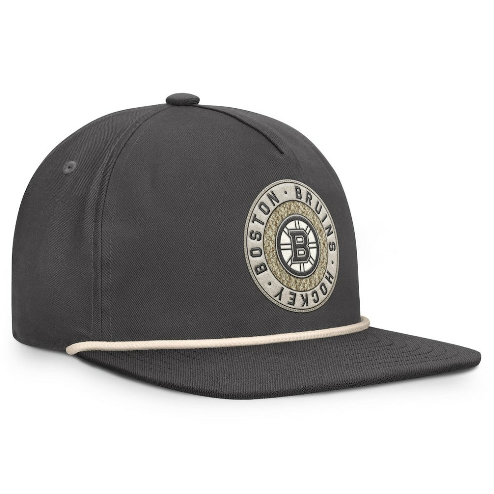 Boston Bruins Fanatics Closer Adjustable Hat - Charcoal Hats