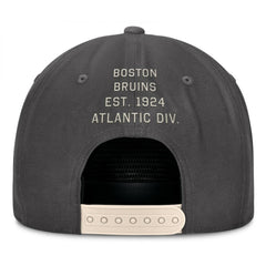 Boston Bruins Fanatics Closer Adjustable Hat - Charcoal Hats