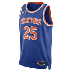 Mikal Bridges New York Knicks Unisex 2024 Offseason Addition Swingman Jersey - Blue sale