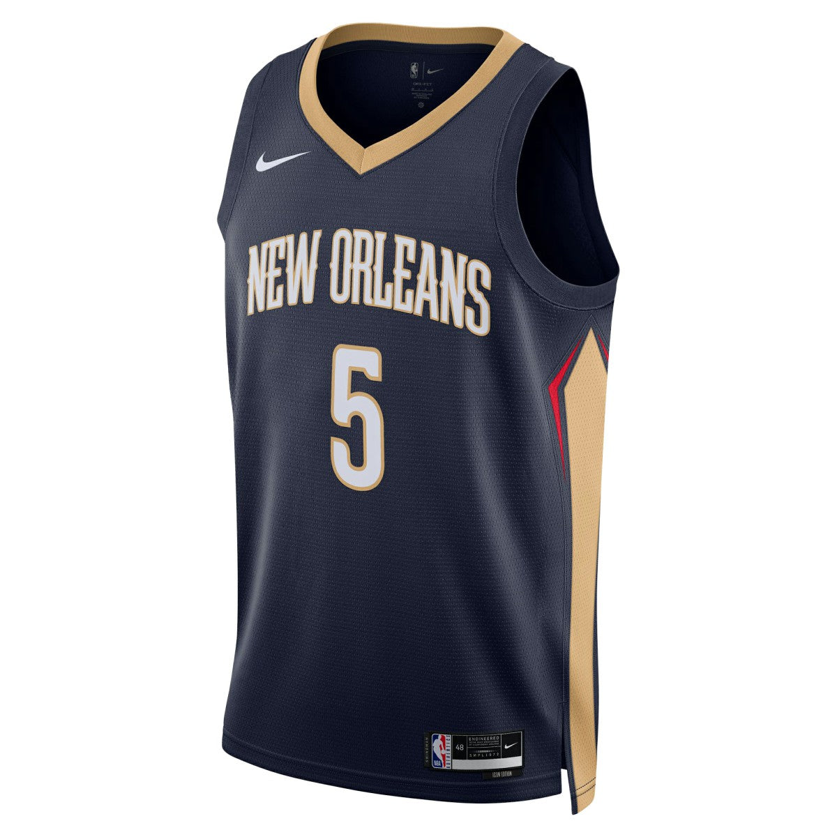 Dejounte Murray New Orleans Pelicans Unisex 2024 Offseason Addition Swingman Jersey - Navy shop