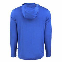 Kansas City Royals Cutter & Buck Coastline Epic Comfort Recycled Eco Hoodie Long Sleeve T-Shirt Royal