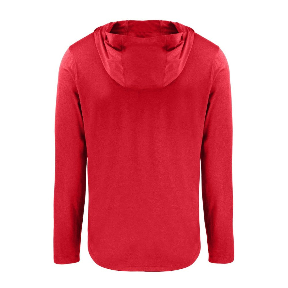 Pittsburgh Pirates Cutter & Buck Coastline Epic Comfort Recycled Eco Hoodie Long Sleeve T-Shirt Red