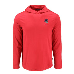 Washington Nationals Cutter & Buck Coastline Epic Comfort Recycled Eco Hoodie Long Sleeve T-Shirt Red