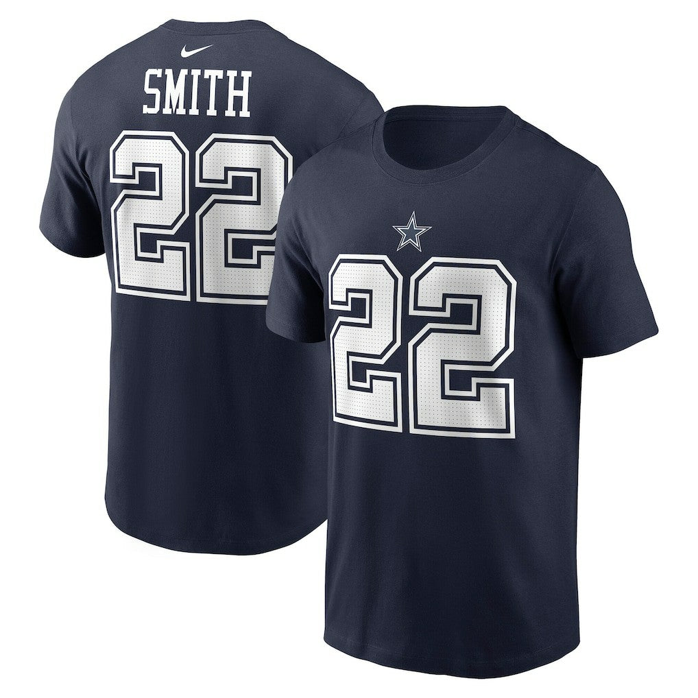 Emmitt Smith Dallas Cowboys Retired Player Name & Number T-Shirt - Navy sale