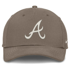 Atlanta Braves Rise Performance Adjustable Hat Brown