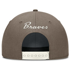 Atlanta Braves Rise Performance Adjustable Hat Brown