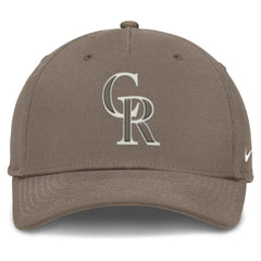 Colorado Rockies Rise Performance Adjustable Hat Brown
