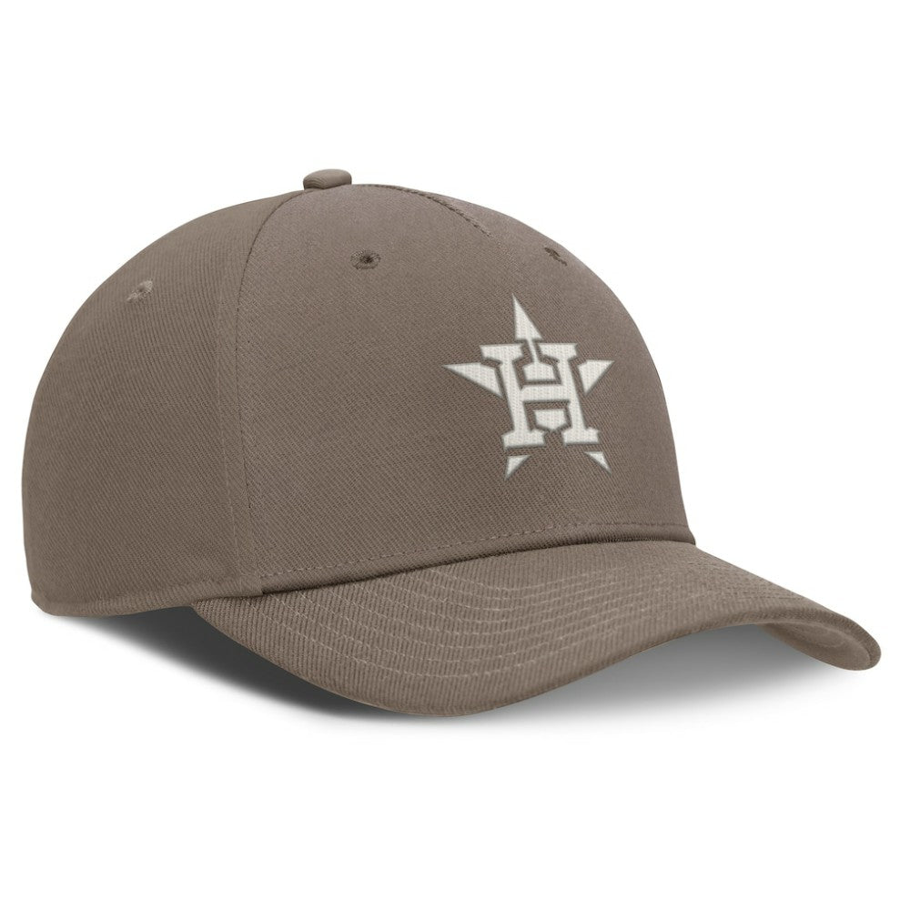 Houston Astros Rise Performance Adjustable Hat Brown