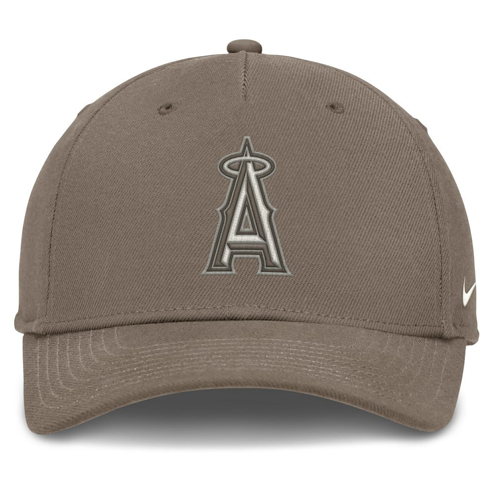 Los Angeles Angels Rise Performance Adjustable Hat Brown