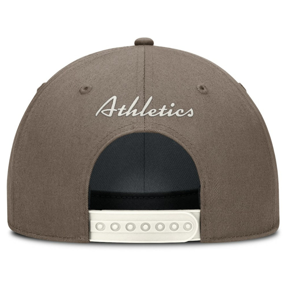 Athletics Rise Performance Adjustable Hat Brown