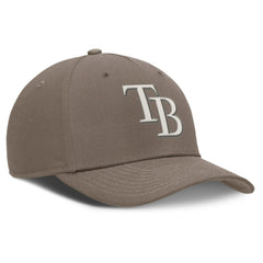 Tampa Bay Rays Rise Performance Adjustable Hat Brown