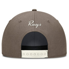 Tampa Bay Rays Rise Performance Adjustable Hat Brown