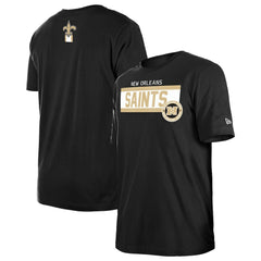 New Orleans Saints New Era 3rd Down High Density Print T-Shirt - Black online