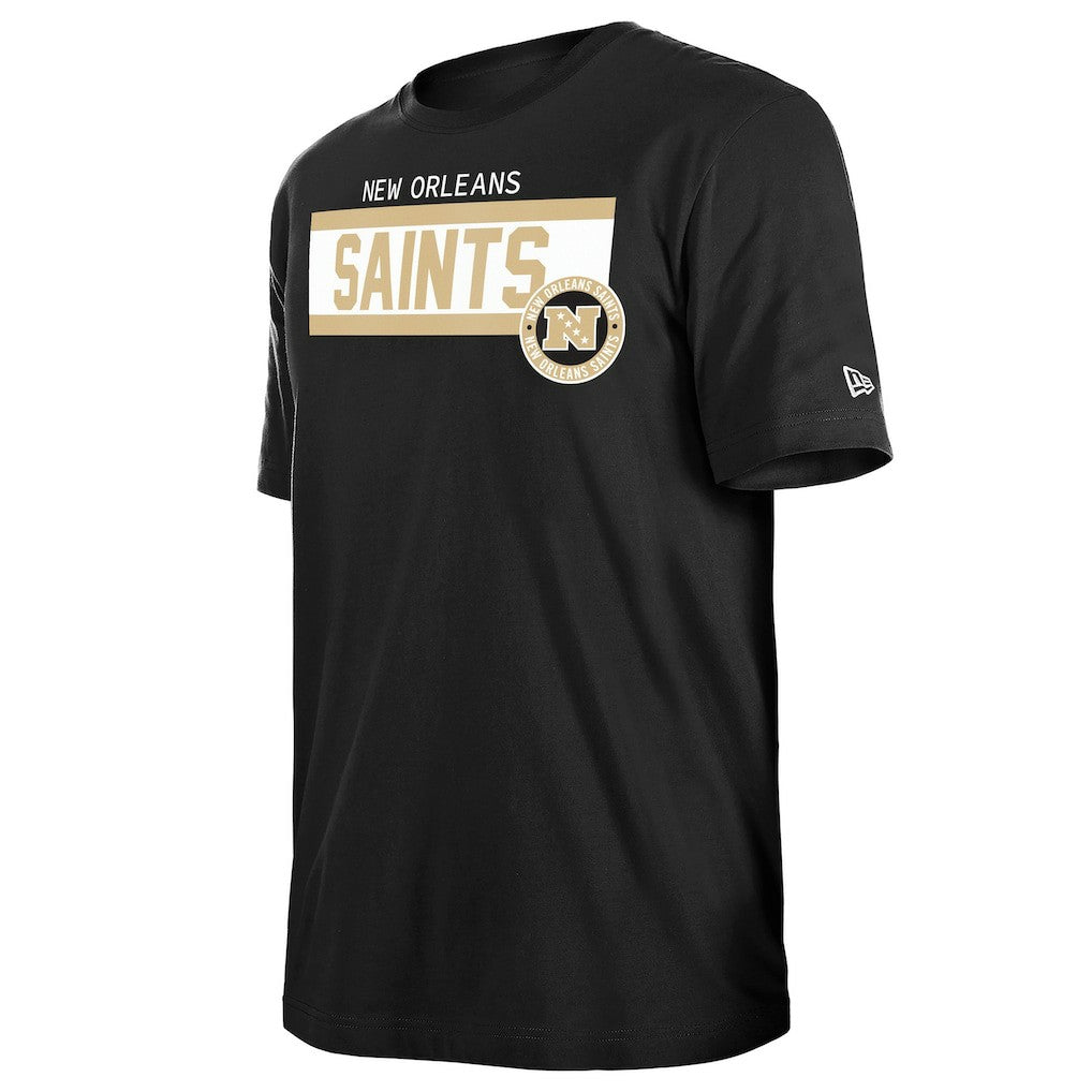 New Orleans Saints New Era 3rd Down High Density Print T-Shirt - Black online