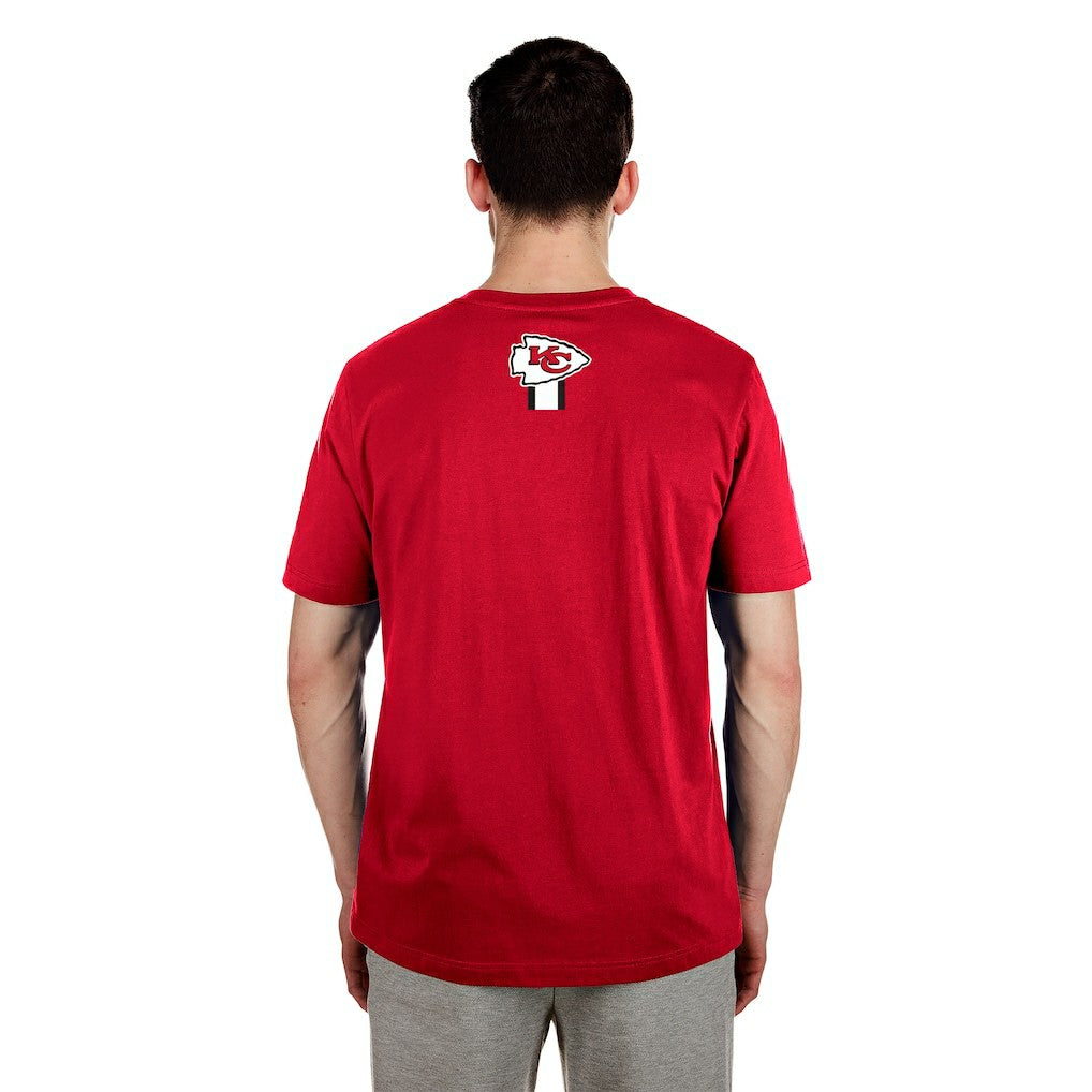 Kansas City Chiefs New Era 3rd Down High Density Print T-Shirt - Red cheap