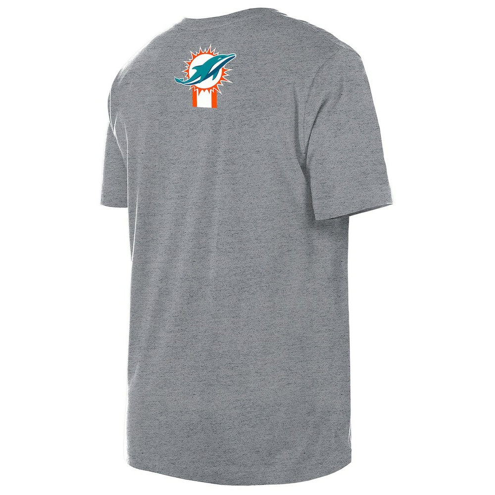 Miami Dolphins New Era 3rd Down High Density Print T-Shirt - Gray for sale