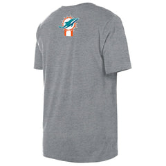 Miami Dolphins New Era 3rd Down High Density Print T-Shirt - Gray for sale