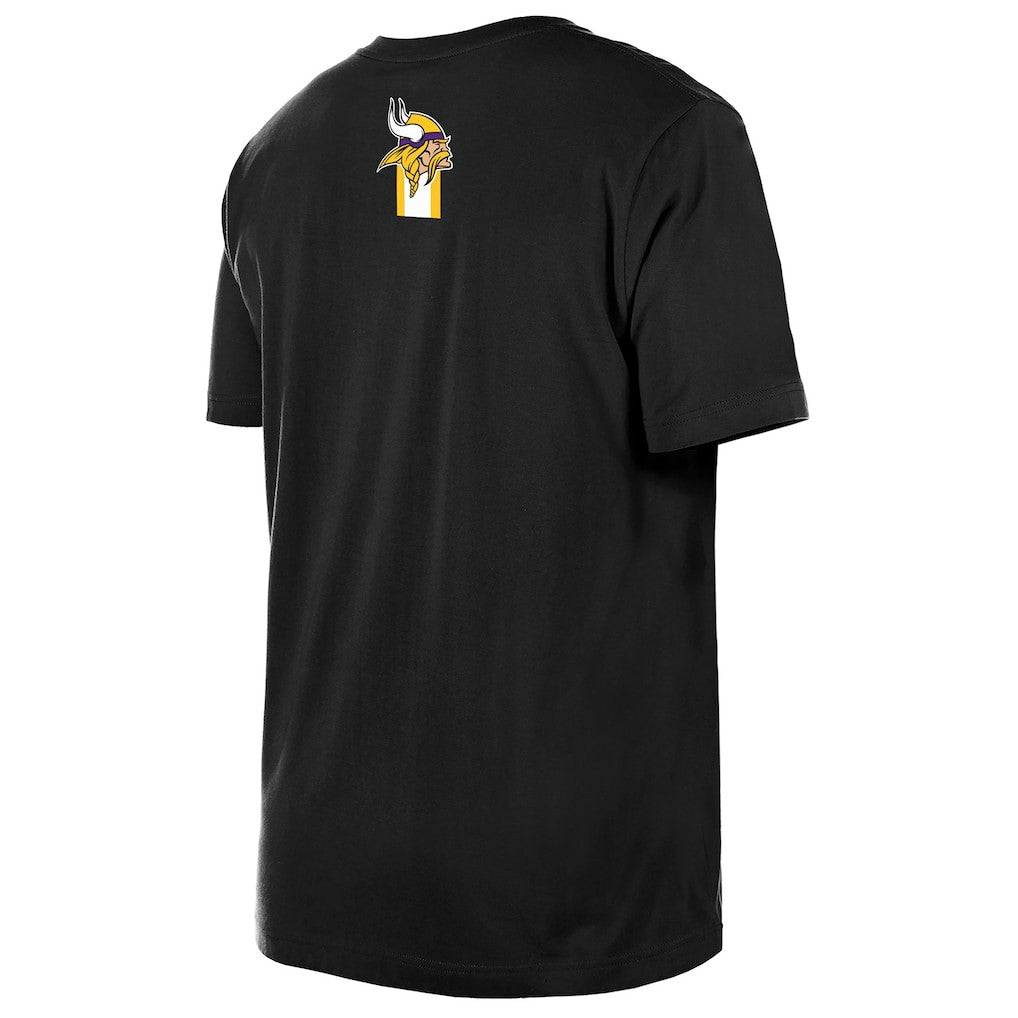 Minnesota Vikings New Era 3rd Down High Density Print T-Shirt - Black outlet