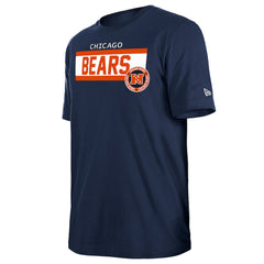 Chicago Bears New Era 3rd Down High Density Print T-Shirt - Navy online