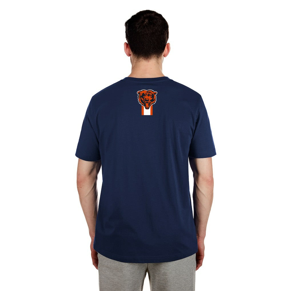 Chicago Bears New Era 3rd Down High Density Print T-Shirt - Navy online