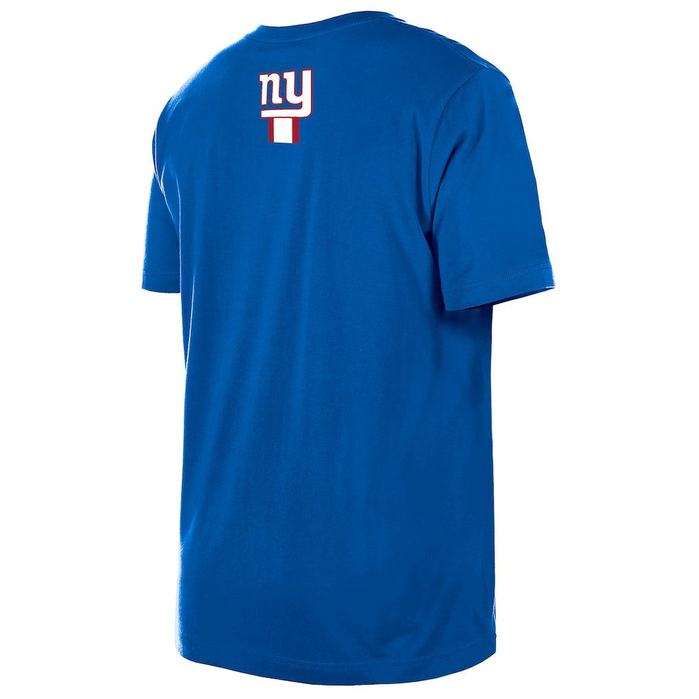 New York Giants New Era 3rd Down High Density Print T-Shirt - Blue on sale