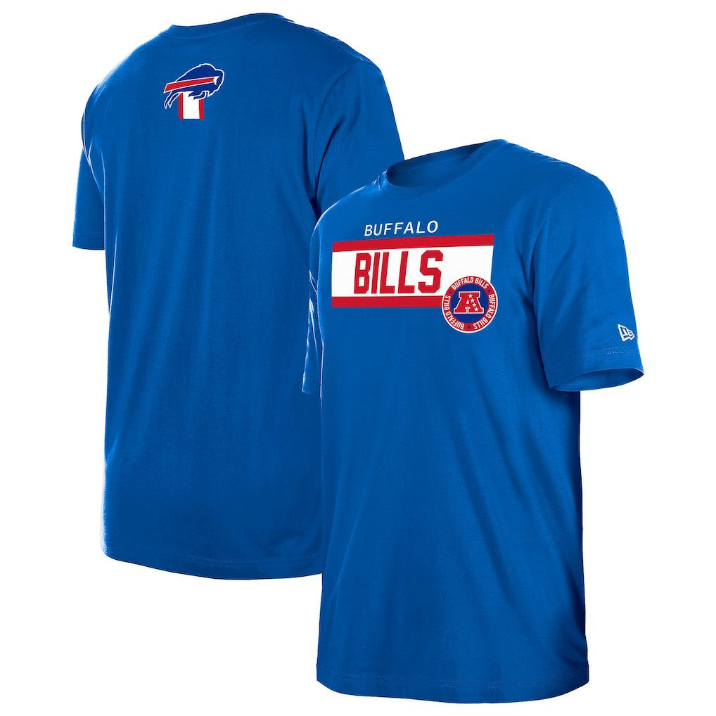 Buffalo Bills New Era 3rd Down High Density Print T-Shirt - Blue on sale