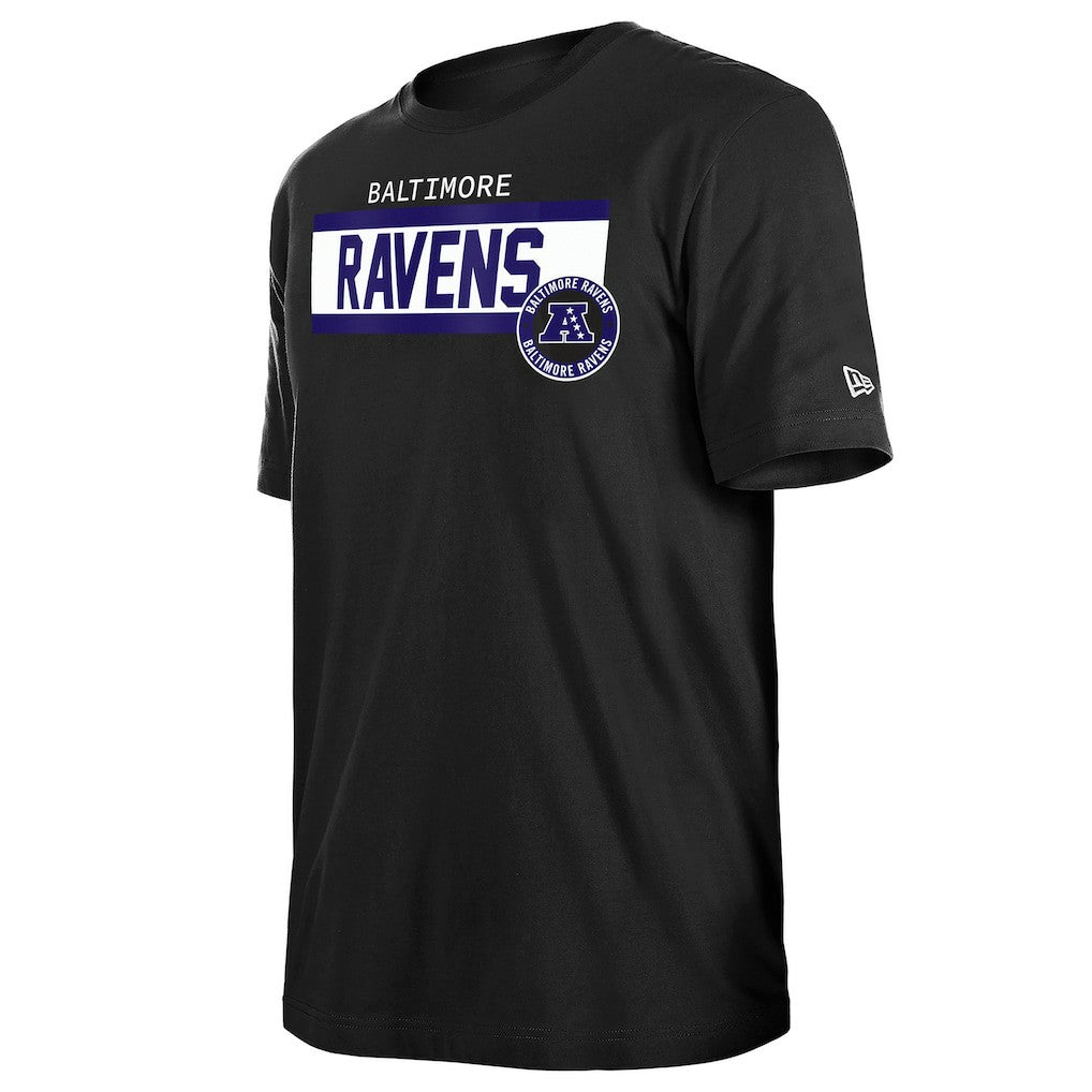 Baltimore Ravens New Era 3rd Down High Density Print T-Shirt - Black discount