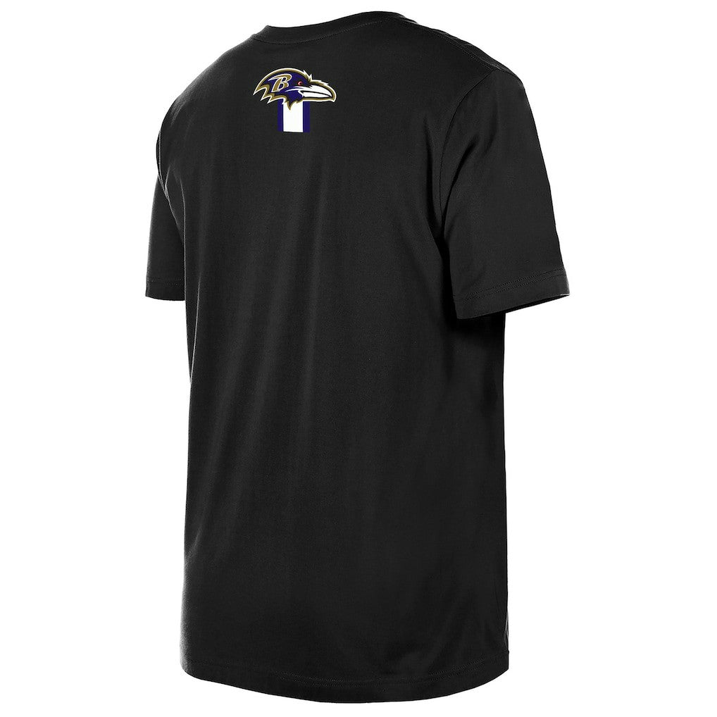 Baltimore Ravens New Era 3rd Down High Density Print T-Shirt - Black discount