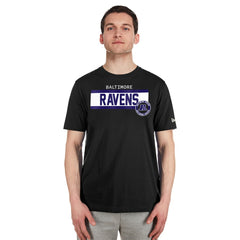 Baltimore Ravens New Era 3rd Down High Density Print T-Shirt - Black discount