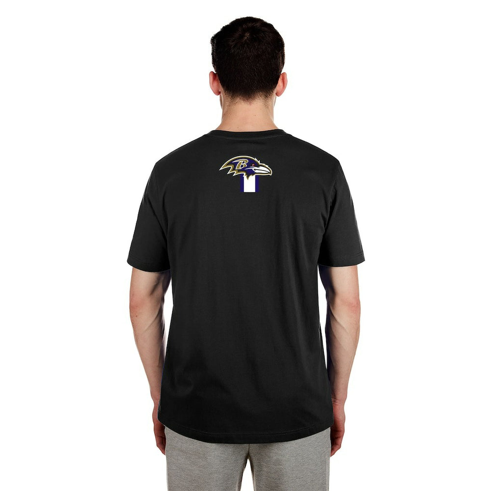 Baltimore Ravens New Era 3rd Down High Density Print T-Shirt - Black discount
