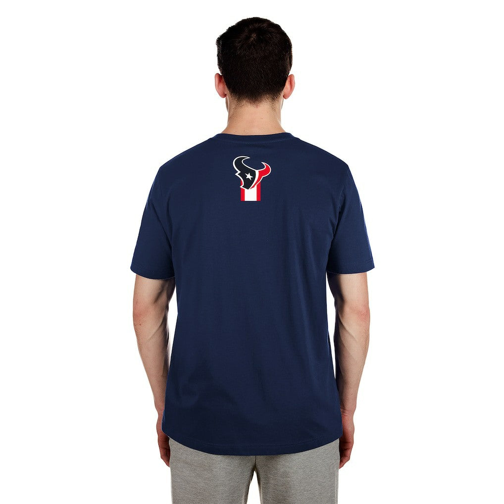 Houston Texans New Era 3rd Down High Density Print T-Shirt - Navy for sale