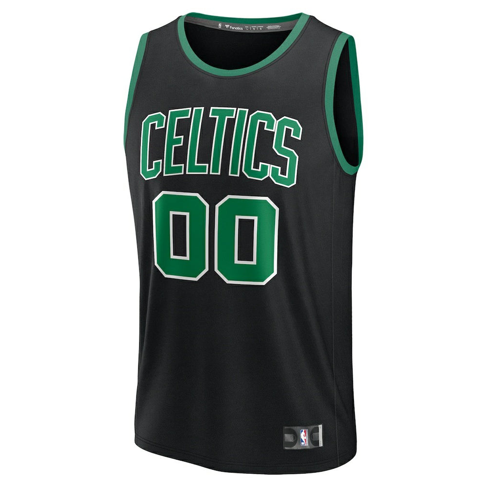 Boston Celtics Fast Break Custom Jersey - Statement Edition - Black cheap