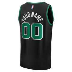 Boston Celtics Fast Break Custom Jersey - Statement Edition - Black cheap