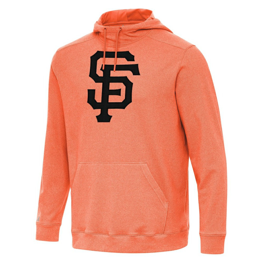 San Francisco Giants Antigua Cloud Pullover Hoodie Heather Orange