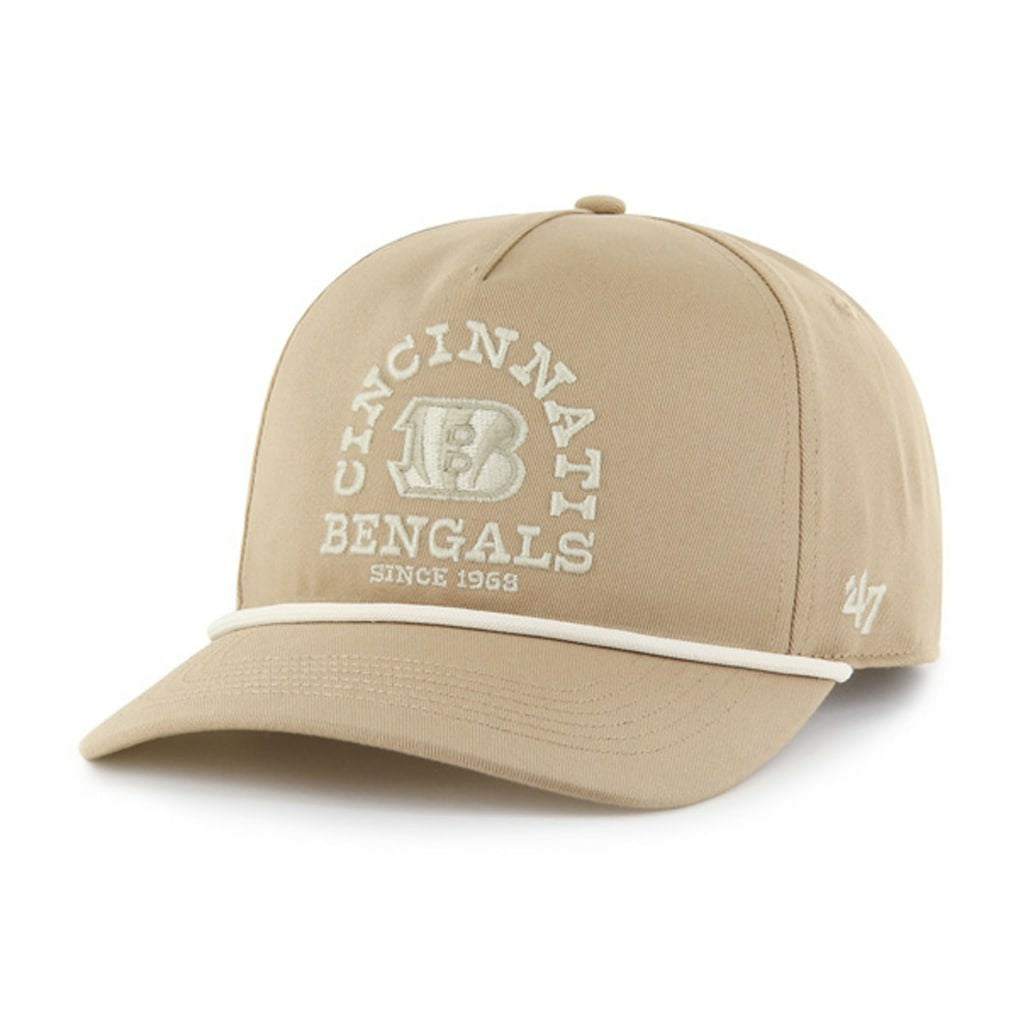 Cincinnati Bengals '47 Canyon Ranchero Hitch Adjustable Hat - Khaki discount