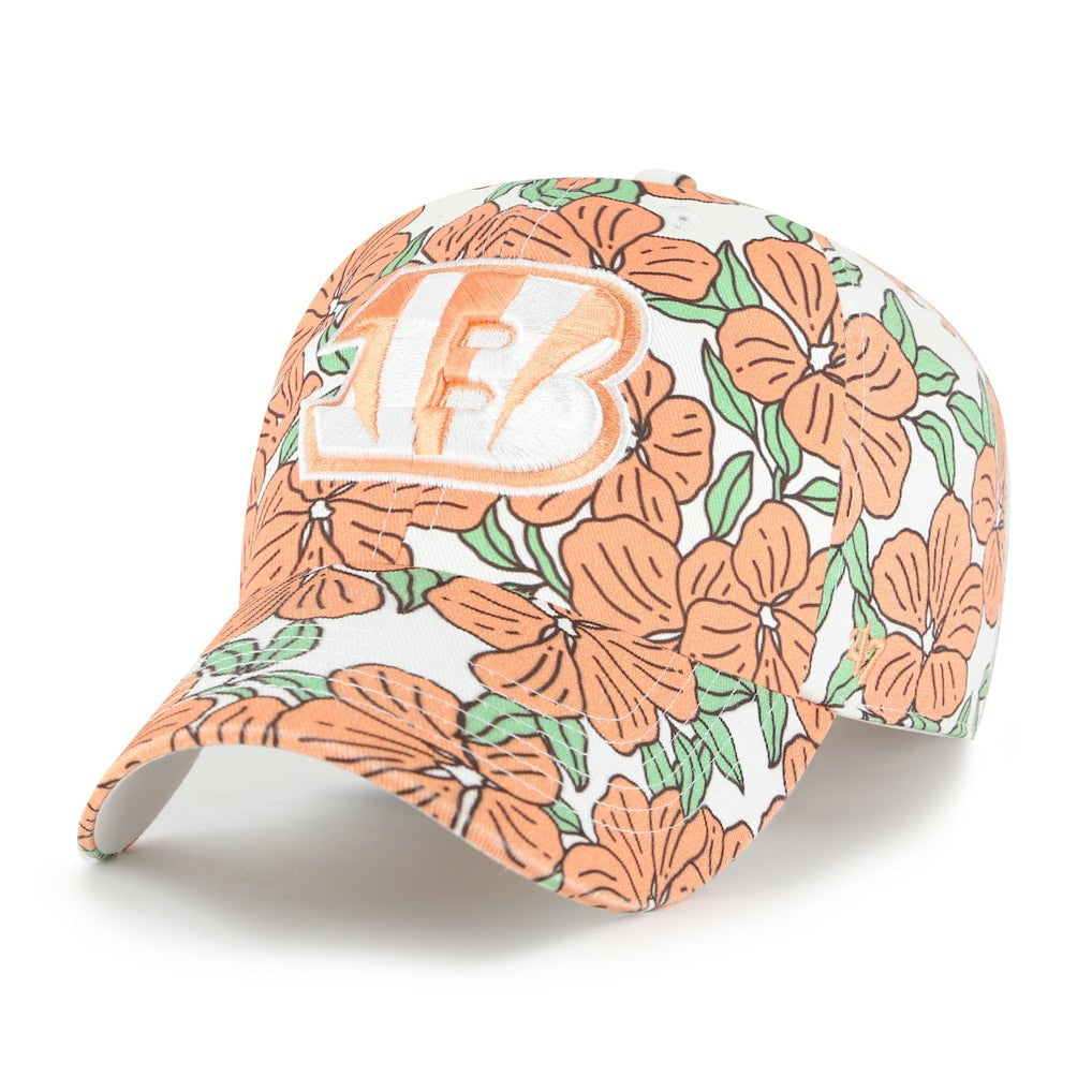 Cincinnati Bengals '47 Women's Florentina Clean Up Adjustable Hat - White sale