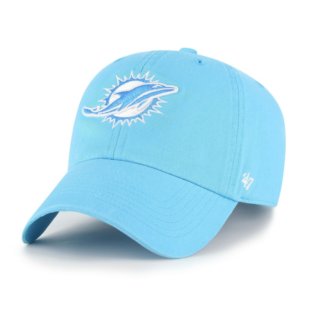 Miami Dolphins '47 Women's Bright Side Clean Up Adjustable Hat - Blue outlet