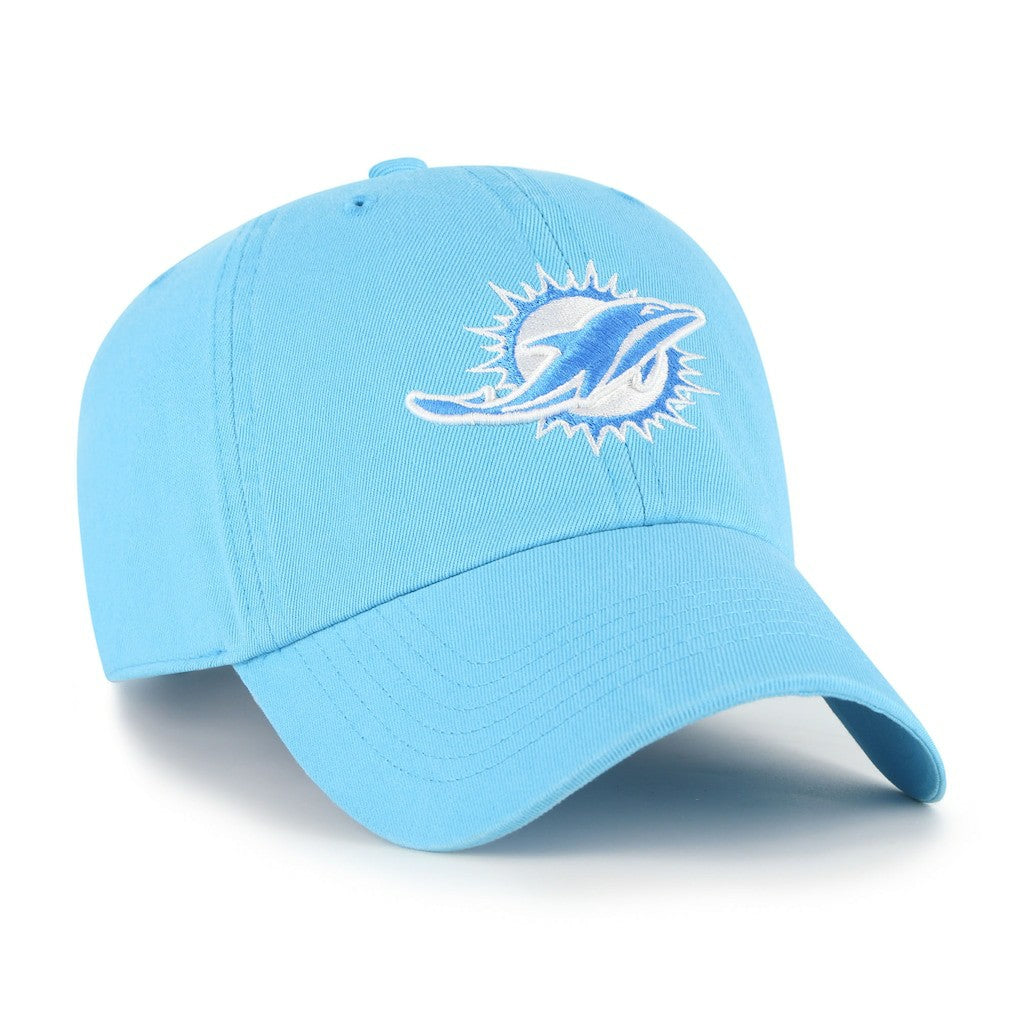 Miami Dolphins '47 Women's Bright Side Clean Up Adjustable Hat - Blue outlet
