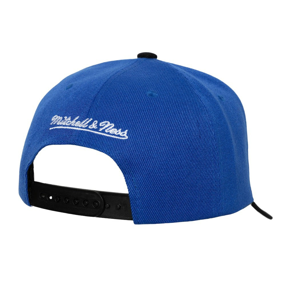 Golden State Warriors Underarch Two-Tone Pro Crown Snapback Hat sale - Royal/Black on sale