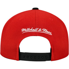 Detroit Red Wings Mitchell & Ness Underarch Two-Tone Pro Crown Snapback Hat - Red/Black Hats