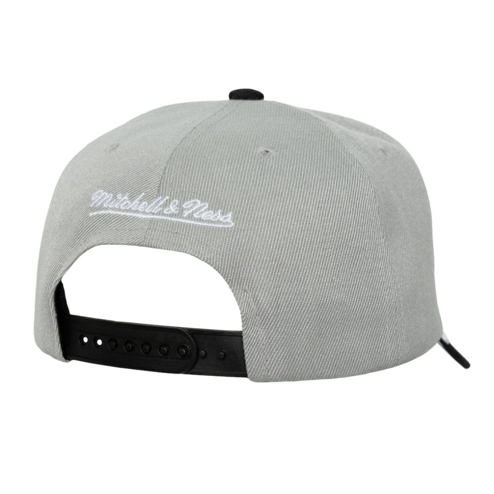 Los Angeles Kings Mitchell & Ness Underarch Two-Tone Pro Crown Snapback Hat - Gray/Black Hats