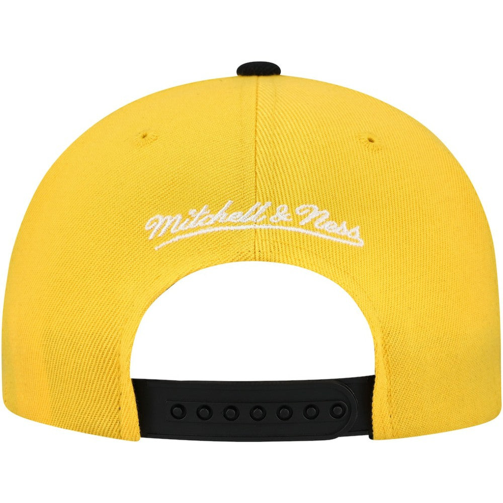 Pittsburgh Penguins Mitchell & Ness Underarch Two-Tone Pro Crown Snapback Hat - Gold/Black Hats